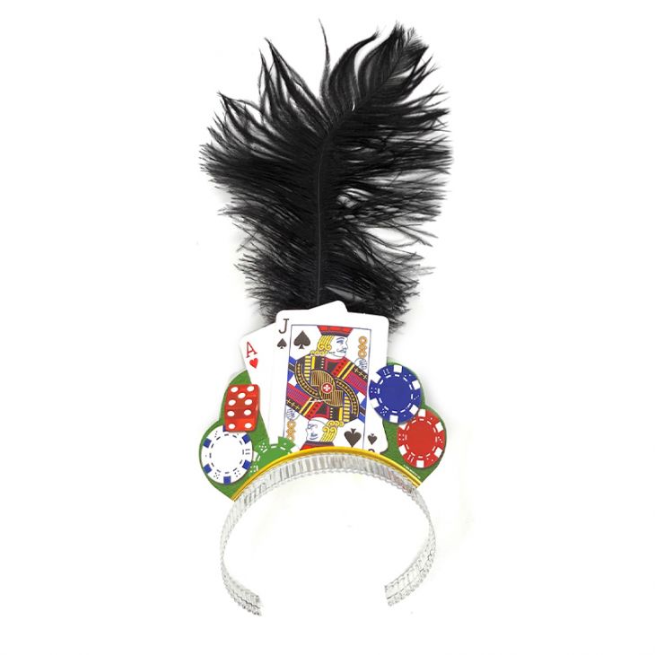 Casino Night Tiaras Red & Black main image